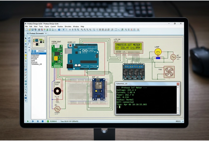 IoT-Based Smart Energy Meter for Real-Time Power Monitoring and Control - Concept Paper - Image 1