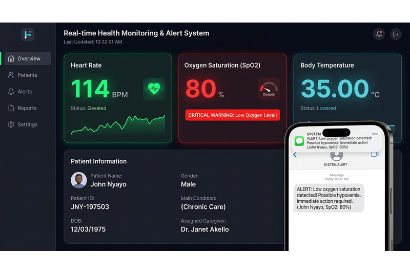 Wireless Patient Health Monitoring System - Technical Report  - Image 2