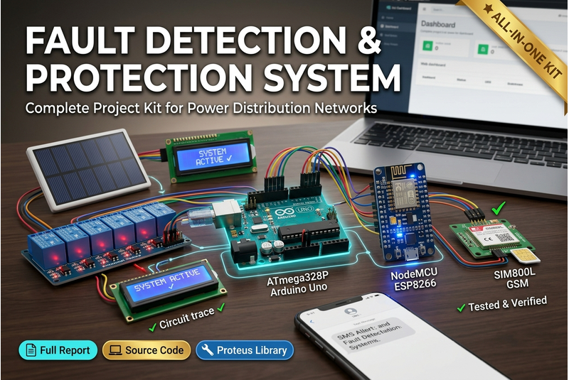 Fault Detection and Protection System for Power Distribution –  Project Starter Kit - Image 4